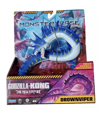 2025 Godzilla x Kong New Empire Movie DROWNVIPER Action Figure Monsterverse NEW!-image