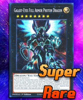 Galaxy-Eyes Full Armor Photon Dragon (SR) RA01-EN037 Super Rare 1st Ed. LP-image