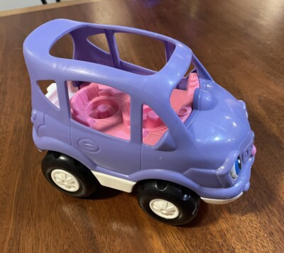 Fisher Price 2005 Little People Lil' Mover musical SUV Mini Van Purple Car Sound-image