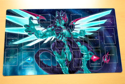 No.281# Yugioh TCG Custom Playmat Galaxy Eyes Photon Dragon YGO Card Game Mat-image