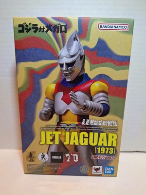 BANDAI S.H. MONSTERARTS: JET JAGUAR (1973) FIGURE US SELLER BRAND NEW IN HAND-image