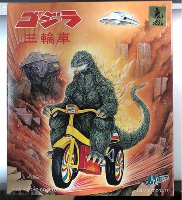 M1 Millennium Godzilla Tricycle Collectible Used in Original Box-image