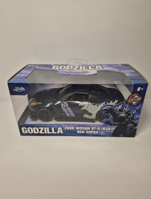 Jada 2009 Nissan GT-R (R35) Godzilla Ben Sopra Diecast. 1:32 Scale-image