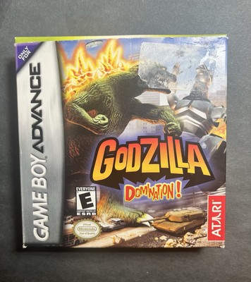 Godzilla: Domination (Nintendo Game Boy Advance, GBA 2002) cib-image