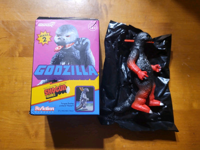 Super7 SHOGUN GODZILLA VINTAGE 60s Tongue Flashes Series 2 ReAction Figure-image