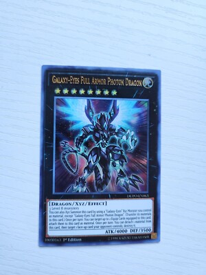 Yugioh TCG - Galaxy-Eyes Full Armor Photon Dragon - Ultra Rare 1st ed-DUPO-EN063-image