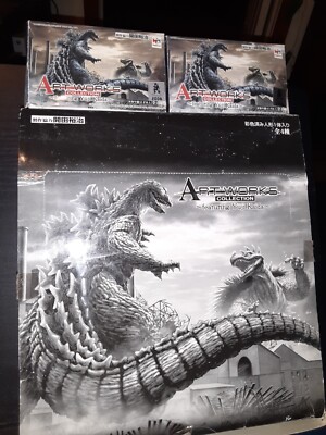 Neo-Vintage MegaHouse ART WORKS Collection GODZILLA Empty BOXES ONLY Yuji KAIDA-image