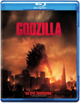 Godzilla (Blu-ray & DVD, 2014) with Slipcase-image