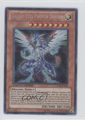 2011 Yu-Gi-Oh! Series 8 Galaxy-Eyes Photon Dragon #CT08-EN003 0j6-image
