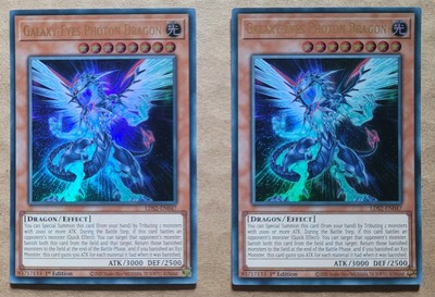 Yugioh! X2 Galaxy-Eyes Photon Dragon LDS2-EN047 Ultra Rare 1st Edition Gold NMLP-image