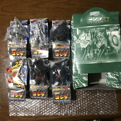 Hg Godzilla Soft Vi Selection Box Opened All 6 Types Of Sets-image
