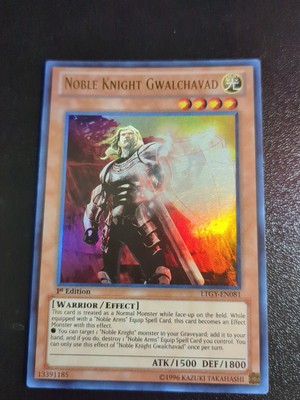Noble Knight Gwalchavad LTGY-EN081 Lord of the Tachyon Galaxy-1st Edition 1st...-image