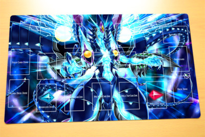 No.287# No.62 Galaxy Eyes Prime Photon Dragon Yugioh YGO Deck Game Playmat-image