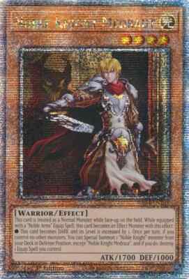 Yugioh RA04-EN205 Noble Knight Medraut QCSR 1st MINT-image
