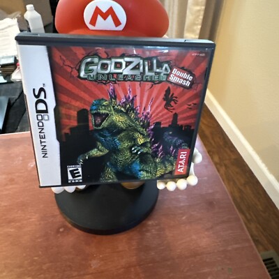 Box & Manual ONLY Godzilla Unleashed: Double Smash (Nintendo DS, 2007)-image