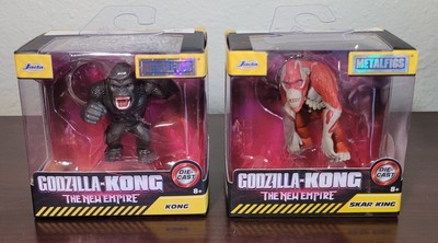Godzilla X Kong The New Empire Kong & Skar King Jada Metalfigs Keychain Toy 2024-image