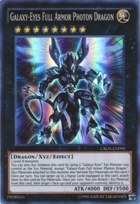 Galaxy-Eyes Full Armor Photon Dragon - CROS-EN095 - Super Rare - Unlimited Editi-image