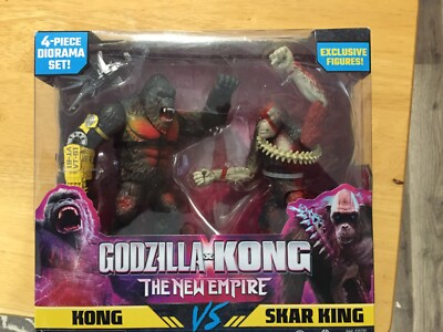 MonsterVerse GODZILLA x KONG the New Empire (2024) KONG vs SKAR KING Figures!-image