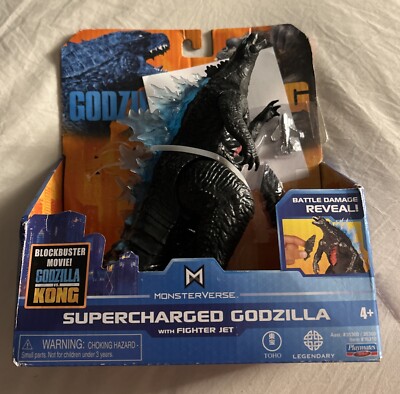 Monsterverse Supercharged Godzilla With Fighter Jet Godzilla Vs. Kong* No Tail-image
