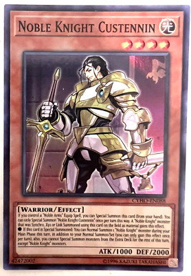 YuGiOh! - Noble Knight Custennin - Super Rare-image