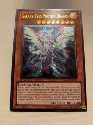 Yu-Gi-Oh! Galaxy-Eyes Photon Dragon Ultimate Rare 1st Edition PHSW-EN011 NM-image