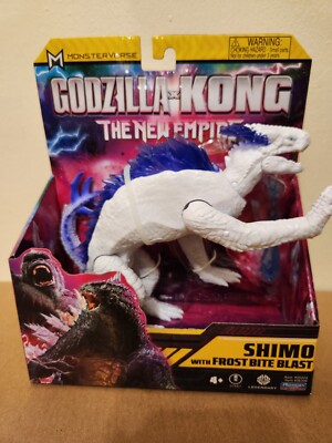 NEW 2024 Playmates Godzilla x Kong The New Empire SHIMO w Frost Bite Blast-image