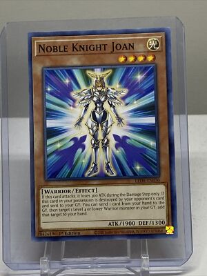 Noble Knight Joan | Yugioh! Synchro Storm LED8-EN030 Common 1st Edition NM/M-image