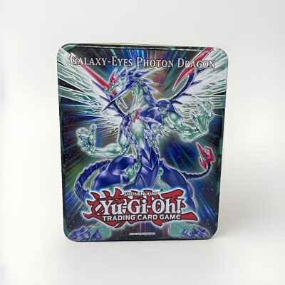 Yu-Gi-Oh Collectors Tin - GALAXY-EYES PHOTON DRAGON (Empty - No Cards)-image