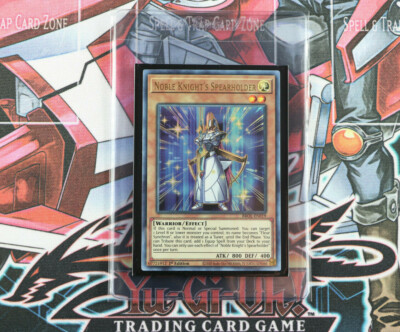 YuGiOh Noble Knight's Spearholder BROL-EN019 1st Edition Ultra Rare -image