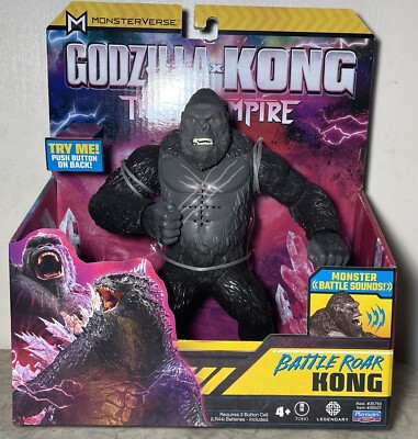 NIB Godzilla Kong The New Empire Battle Roar Kong Monsterverse 2024-image