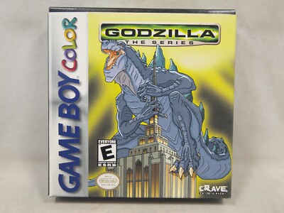 Godzilla The Series (Game Boy Color | GBC) Authentic BOX ONLY-image