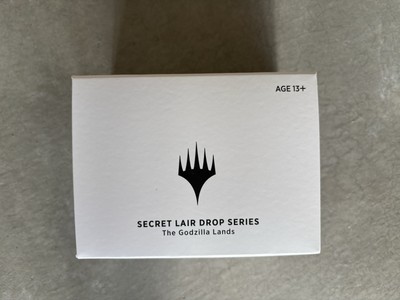 Magic the Gathering MtG Secret Lair Drop Series THE GODZILLA LANDS Foil • SEALED-image