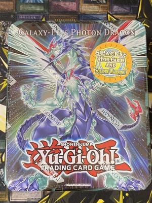 Yu-Gi-Oh! Galaxy-Eyed Photon Dragon English Version Tin 2011-image