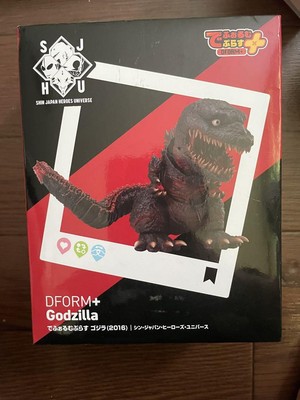 Dform Godzilla 2016 Figure Used with Damaged Box-image