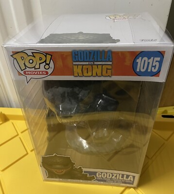 RARE Funko POP Godzilla vs. Kong Movie Godzilla 10” Vinyl ~ FACTORY BOX ERROR-image