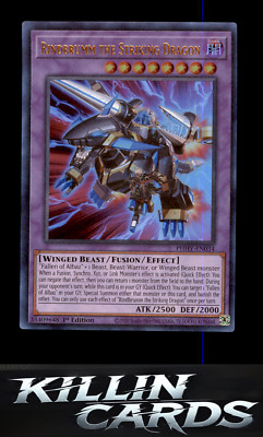 Rindbrumm the Striking Dragon PHHY-EN034 Ultra Rare Photon Hypernova YuGiOh Card-image