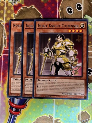 Yugioh Noble Knight Custennin MP23-EN275 Playset -image