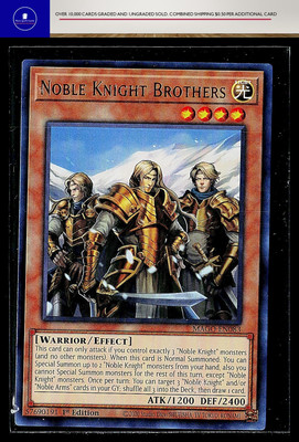 Maximum Gold Noble Knight Brothers #MAGO-EN083 Rare-image