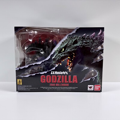 Bandai  SH MonsterArts Godzilla 2000 Millennium Yuji Sakai 2013 NEW Sealed MISB-image