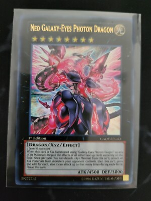 Neo Galaxy-Eyes Photon Dragon (GAOV-EN041) Galactic Overlord - 1st Edition-image