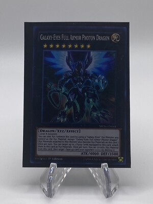 Yugioh Galaxy-Eyes Full Armor Photon Dragon MP16-EN044  Super Rare 1st Ed NM-image