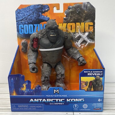 Godzilla vs Kong ANTARCTIC KONG w/ Osprey Playmates Monsterverse 6