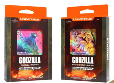 UniVersus CCG - GODZILLA CHALLENGER SERIES DECKS (Set of 2)-image