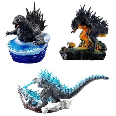 Megahouse Petitrama EX Godzilla Minus One Zero to Minus One 3 Pack Box --image