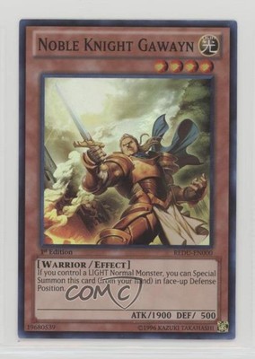 2012 Yu-Gi-Oh! Return of the Duelist Unlimited Noble Knight Gawayn 0b3-image