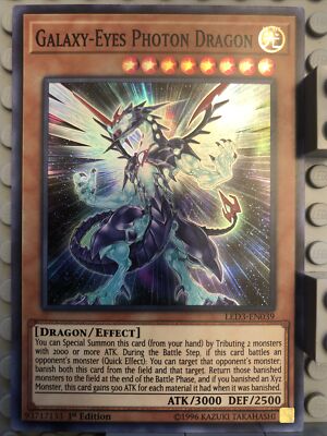 Yu-Gi-Oh! TCG Galaxy-Eyes Photon Dragon Legendary Duelists: White Dragon...-image