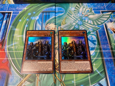 Yu-Gi-Oh! Noble Knight Brothers BLRR-SP072 Ultra Rare 1st Edition NM Spanish x2-image