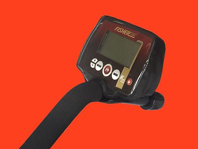 Dust dirt rain cover for Fisher F11, Fisher F22, Fisher F44 metal detector Black-image