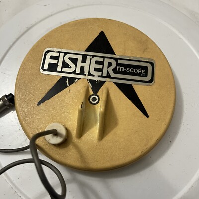 FISHER M-SCOPE METAL DETECTOR 8” Head Unit Only-image