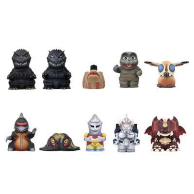 Godzilla Soft Vinyl Puppet Mascot 2 Box of 10-image